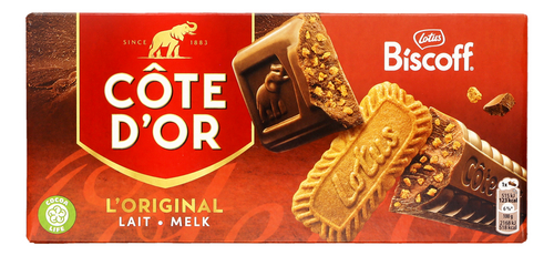 CÔTE D'OR Tablette Biscoff Lait