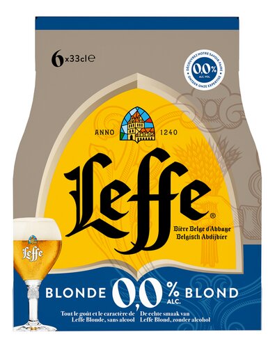 LEFFE 0,0% blond