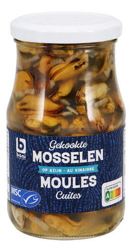 BONI moules Zélande au vinaigre MSC
