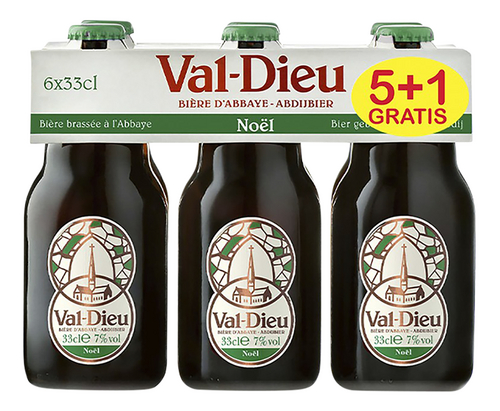 VAL-DIEU Bière abba.Noël 7% 5+1gr