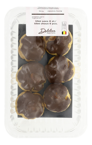  Mini profiteroles 6 pieces