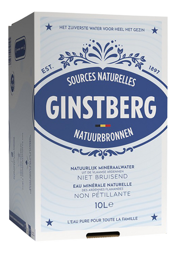GINSTBERG eau plate BIB