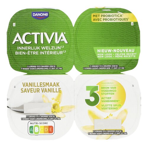 ACTIVIA yoghurt vanillesmaak
