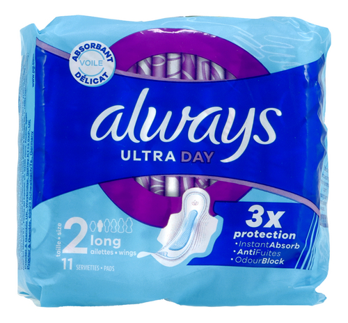 ALWAYS serviettes hygiéniques long+