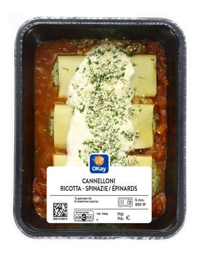 OKAY Cannelloni sauc from.tomat.leg