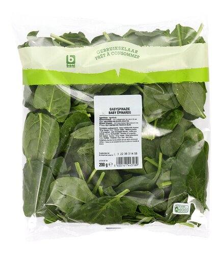 BONI Jeune Pousse d'épinard