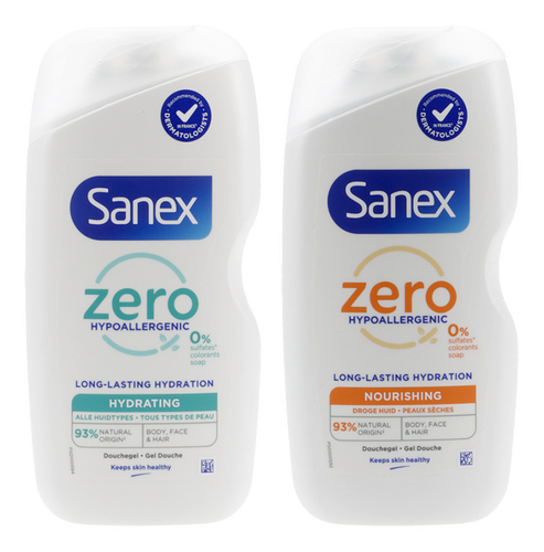 SANEX DCH zero hydrating / nouris.