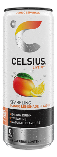 CELSIUS boisson énergisante mangue