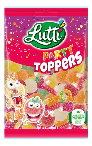 Lutti snoep mix party toppers
