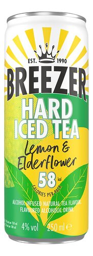Breezer Hard Iced Tea Lemon-Elder4%