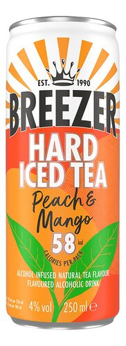 Breezer Hard Ice Tea Peach-Mango 4%