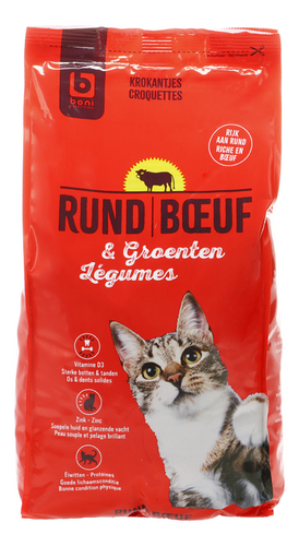 BONI croquettes chat boeuf