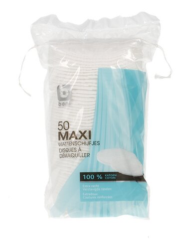 BONI disques démaquillants coton