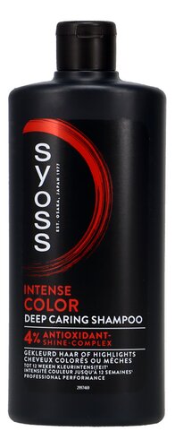 SYOSS shampoo intense color