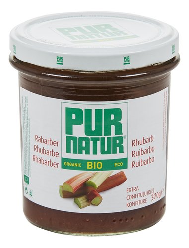 PUR NATUR Confiture rhubarbe Bio