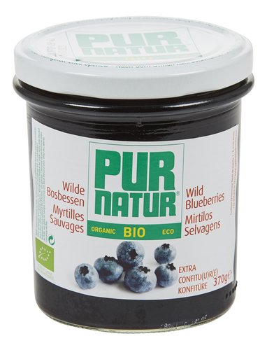 PUR NATUR confiture myrtilles bio