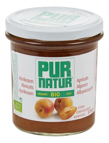 PUR NATUR confiture d'abricots Bio