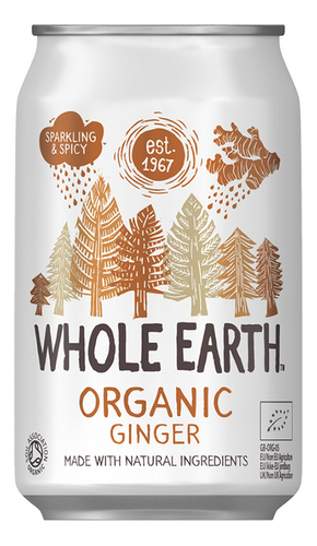 WHOLE EARTH Sparkling Ginger Bio