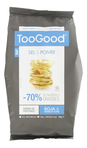 TOOGOOD Snack Poppé Salt Pepper