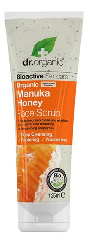 DR.ORGANIC scrub Manuka honing 125ml