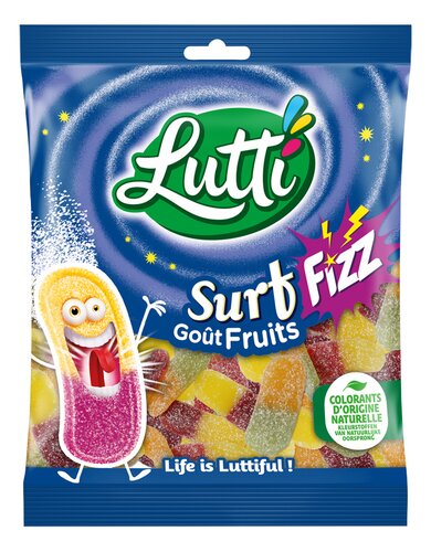 Lutti surffizz fruits