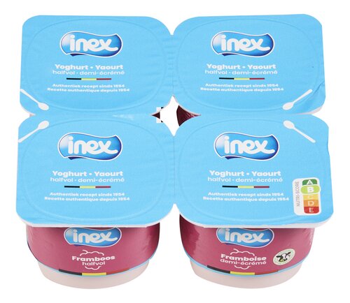 INEX yaourt demi-écremé framb.