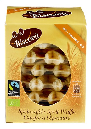 BISCOVIT gaufres épeautre bio ft
