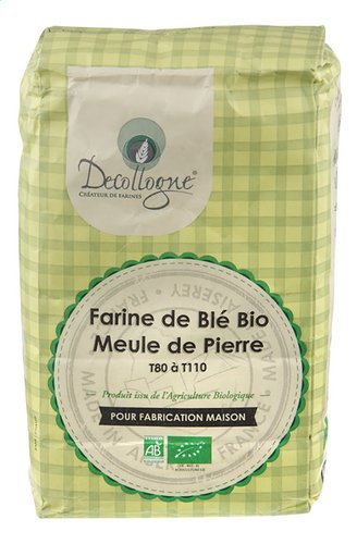 DECOLLOGNE farine de blé T110 Bio