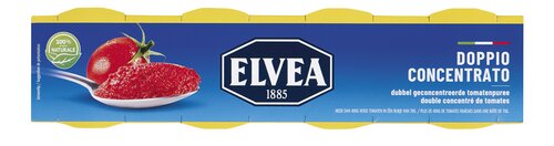 ELVEA tomatenpuree dubbel geconc.