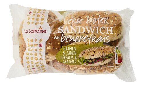 LA LORRAINE sandwiche cereales
