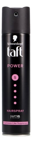 TAFT hairspray power cashmere