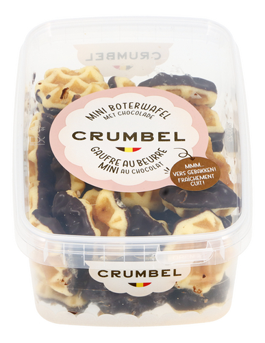 CRUMBEL mini gaufres chocolat