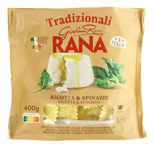 RANA Ravioli Ricotta épina