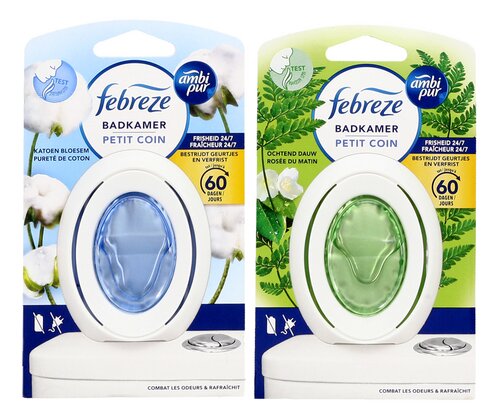 FEBREZE badkamer katoen/ochtend