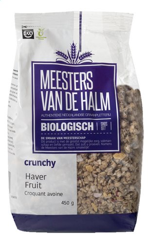 DE HALM Croquant avoine Fruit Bio