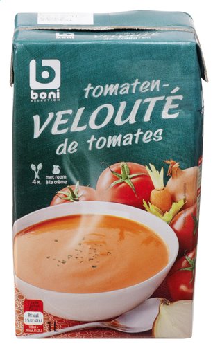 Soupe veloutée aux tomates