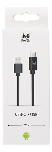 RAVEN Câble usb-A usb-C 1,2m