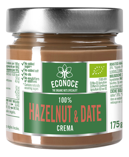 ECONOCE Hazelnuts Dates Crema Bio