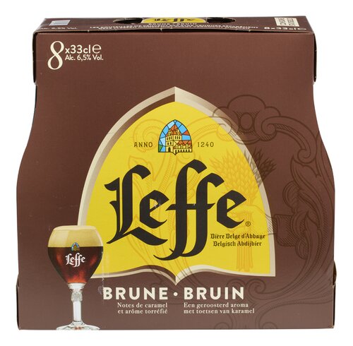 LEFFE brun 6,5%vol