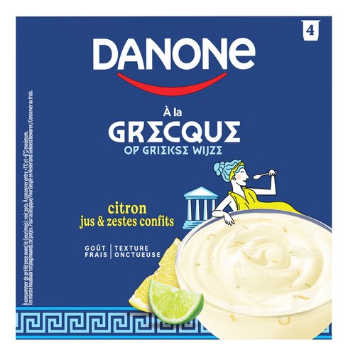 DANONE GRECQUE Yoghurt citroen