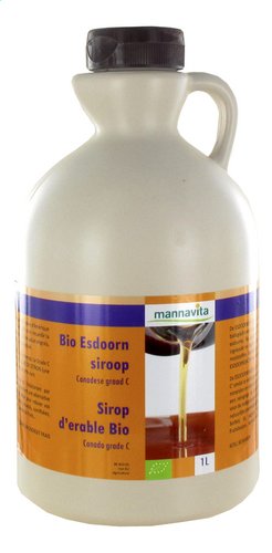 MANNAVITA sirop d'érable grade C Bio