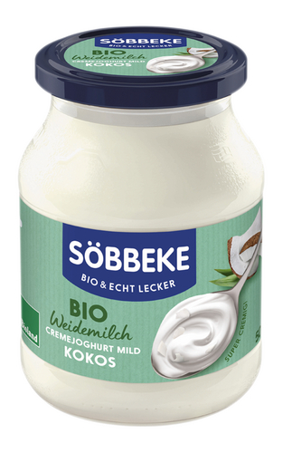 SOBBEKE yaourt coco (verre) Bio