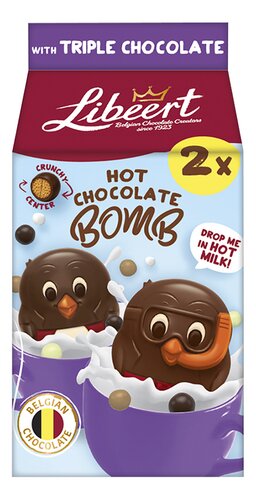 LIBEERT cocoa bomb triple choc.duo