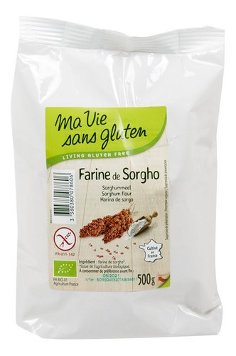 MA VIE SANS GLUTEN farine sorgh.bio