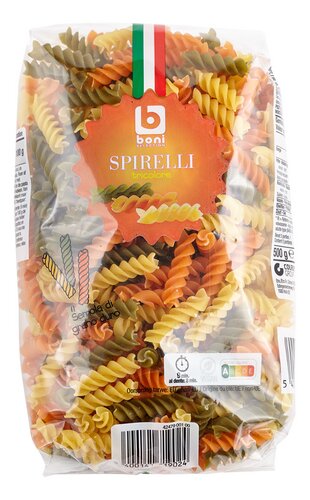 BONI spirelli tricolore