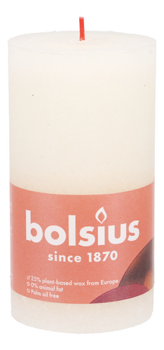 BOLSIUS Rustique Shine Pearl 130/68