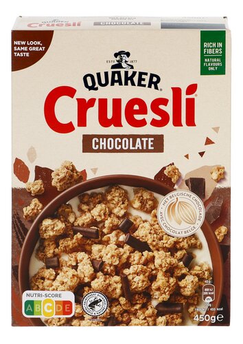 QUAKER CRUESLI Chocolate