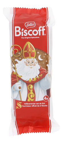 LOTUS BISCOFF Sinterklaas 18 cm 4st