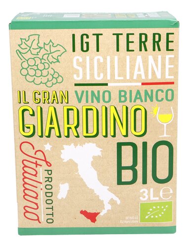IL GRAN GIARDINO Sicile blanc Bio BIB