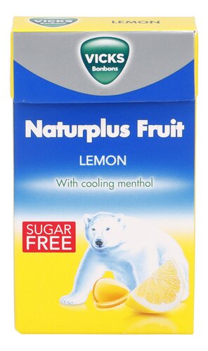 VICKS Fruit Plus C citron ss box